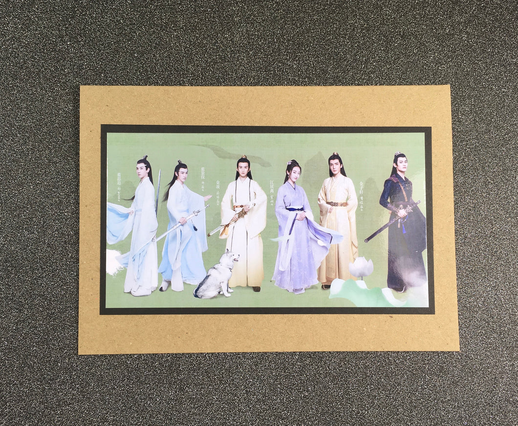 The Untamed - Lanling Jin Sect - Yunmeng Jiang Sect - Lan Sizhui - Lan Jingyi - Greeting Card etc